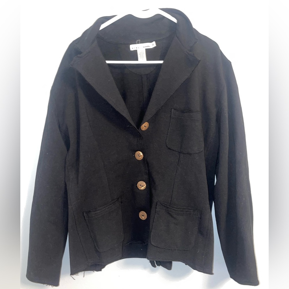 Neon Buddha black blazer